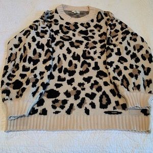 Leopard Tunic Sweater